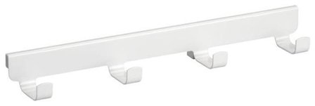 Elfa 473316 Konsolkroklist 4 krokar, vit, Garderobsinredning