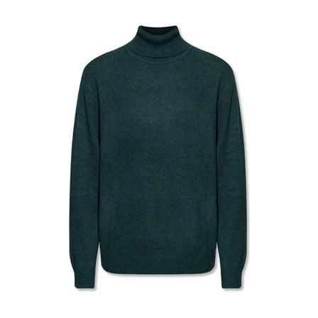 Samsøe Samsøe turtle neck , Groen , Heren , Maat: XL Truien & Vesten
