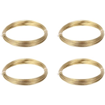 4 stk 20M bil frontrute vindu fjerning installere wire kabel glass stripping verktøy