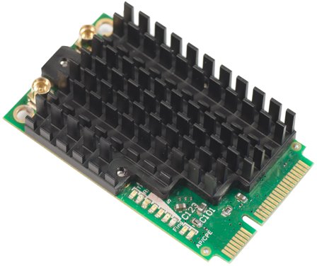 MikroTik RouterBOARD R11e-2HPnD - nettverksadapter - PCIe Mini Card