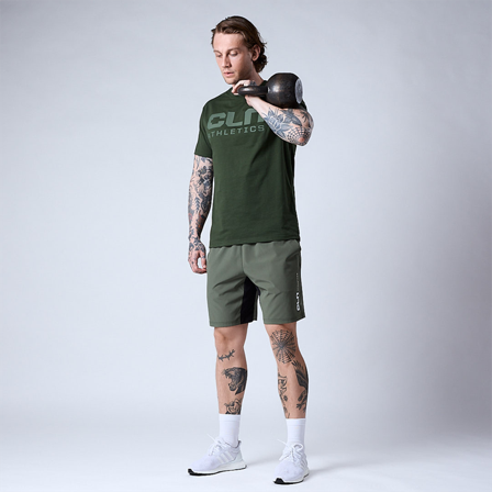 CLN ATHLETICS Promo T-shirt, Kombu Green