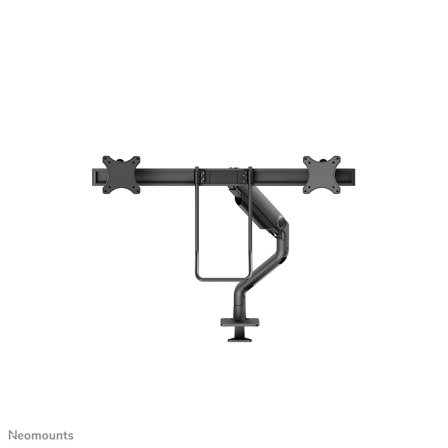Neomounts by Newstar Select Desk Mount Double Display Crossbar Topfix Clamp and Grommet
