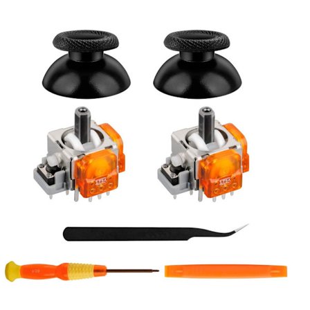 TMR Hall Effect Joystick kompatibel med PS5 - 7-i-1-set: Förbättrad precision & låg strömförbrukning{yh}