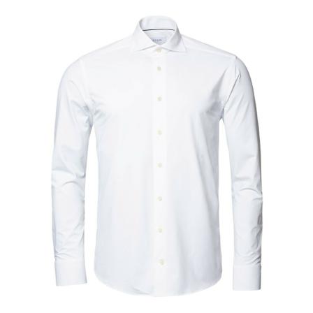 Eton Contemporary Fit overhemd wit , Wit , Heren , Maat: 2XS