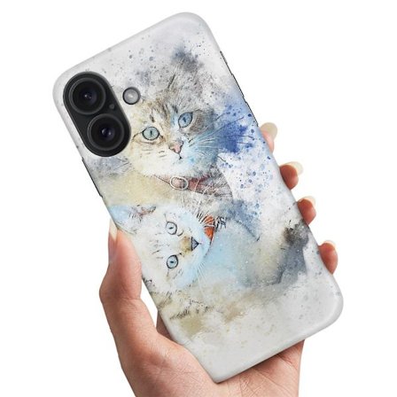iPhone 16 - Deksel/Mobildeksel Katter
