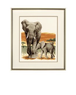 Bild Elefanten - Vervaco