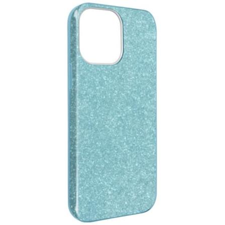 iPhone 13 Pro Glitter Aftageligt silikone halvstivt etui Blå Blå