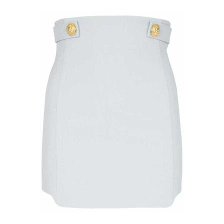 Balmain - Minikjolar - Blå - Dam - Storlek: M, Dam, Storlek: M