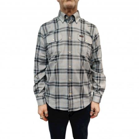 Barbour Casual Shirt grå, Herr, Herr, Storlek: L