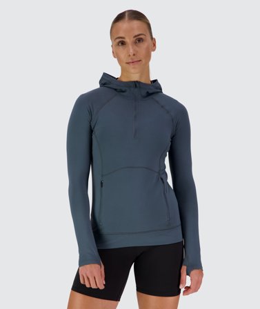 Women's ComfyKnit Hoodie dusty navy / M