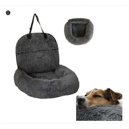 Pelsbarn Skyddande Hundbädd för Bil, Lugnande Hundbädd för Bil, Tvättbar Hundsits