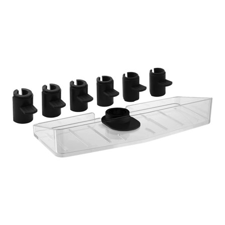 Divello Multi Ø18-25 Hylle Ø18-25, for dusjstang Klar, Baderom