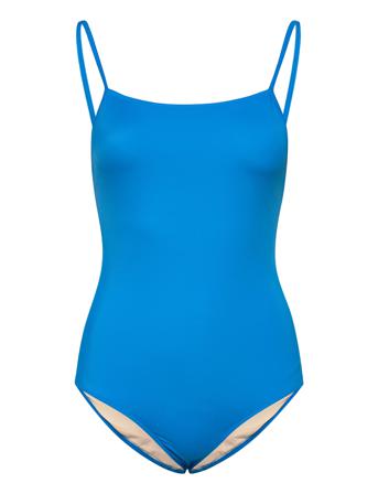 Kari Body 10725 Badedragt Badetøj Blå Samsøe Samsøe