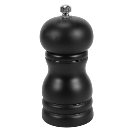 Træ Salt- og Peberkværn Sæt Manuel Peber Saltkværn Ryster Solid Træ Justerbar Grov