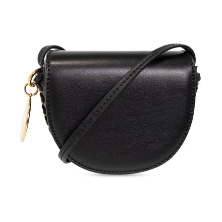 Stella McCartney Frayme strapped card case , Zwart , Dames , Maat: ONE Size Portefeuilles