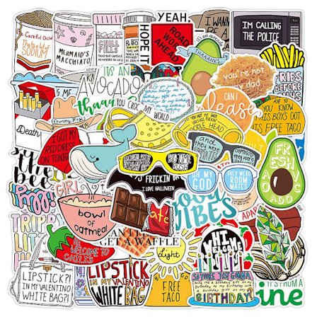 50 stk klistremerker vanntette visdomsord klistremerker kristne klistremerker vers motiverende klistremerker for vannflaske bil skateboard