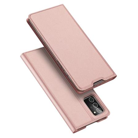 Dux Ducis Skin Pro Nahkakotelo Galaxy Note 20 Pinkki
