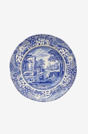 Spode - Tallrik Blue Italian Ø 23 cm - Blå - Tallrikar - Från Homeroom