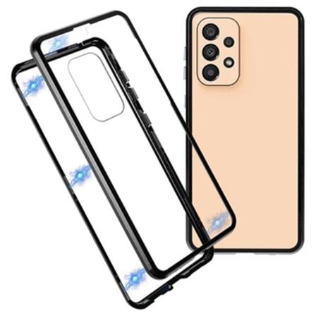 Samsung Galaxy A33 5g Magnetisk Skal Med Baksida I Härdat... Svart