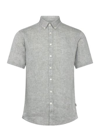 Lindbergh Black | Soft Linen Shirt S/S - Modern Fit | S