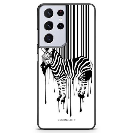 Bjornberry Skal Samsung Galaxy S21 Ultra - Zebra