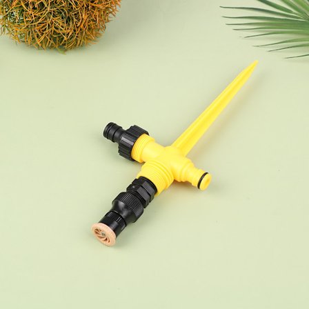 1 stk 360° automatisk vanning hageplen justerbar sprinkler