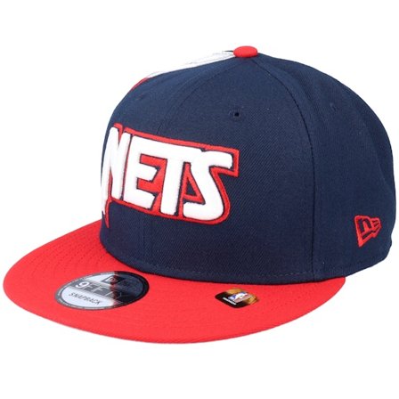 New Era - NBA Ble snapback Czapka Z Daszkiem - Brooklyn Nets NBA21 City Off 9FIFTY Navy Snapback @ Hatstore