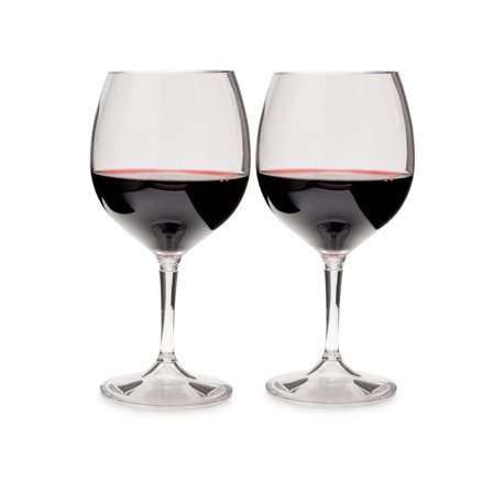 GSI Outdoors Nesting Red Wine Glass Set eating utensils OneSize