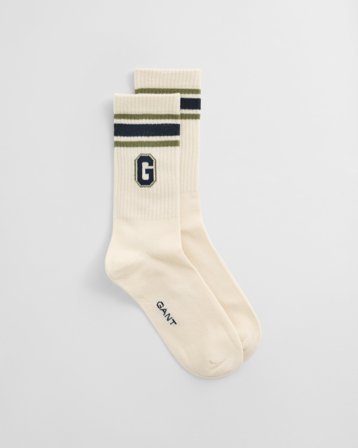GANT Teenager Graphic Socken (34-36) Weiß