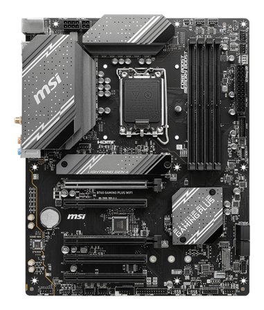 MSI B760 GAMING PLUS WIFI - hovedkort - ATX - LGA1700-sokkel - B760