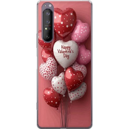 Kompatibelt Mobildeksel til Sony Sony Xperia 1 II Valentinsballonger