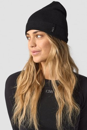 ICANIWILL - Everyday Soft Beanie Black - sportkleding van ICIW
