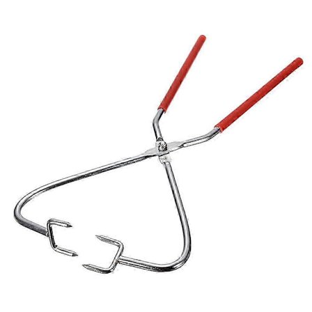 Keramikkglasurtang i rustfritt stål, keramikkglasurverktøy, keramikkglasurtang, keramikk-tang (FMY)