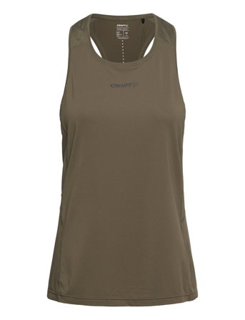 Craft Adv Essence Singlet 2 W - Khaki green - XXL