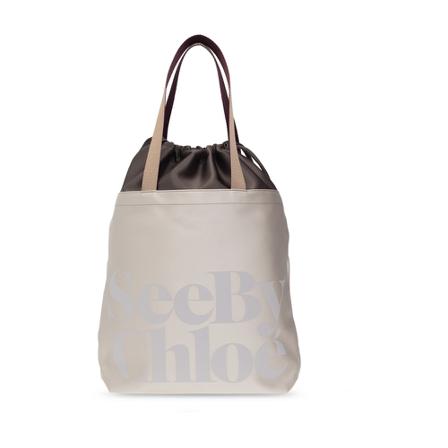 See by Chloé, Shopper bag Beżowy, Kobieta, Rozmiar: ONE Size