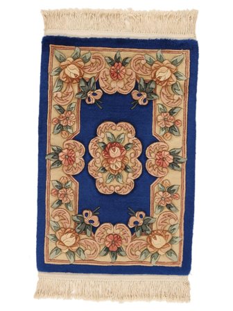 Oriental China 90 Line Rug 60X90 Brown/Orange Wool, China