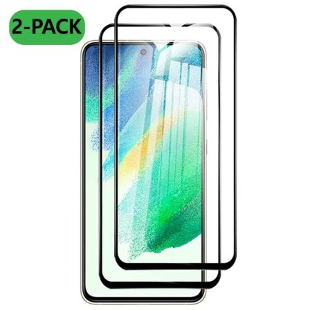 2-pack Galaxy S20 Härdat Glas Hd Skärmskydd Kolfiber Svart