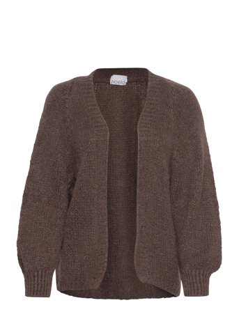 Noella Fora Knit Cardigan - Brown - L-XL