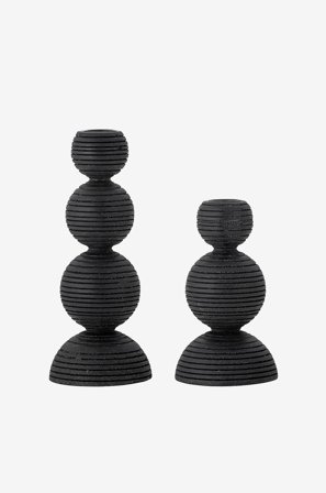 Bloomingville - Kipp Ljusstake - Svart - Ljusstakar & lyktor - Från Homeroom