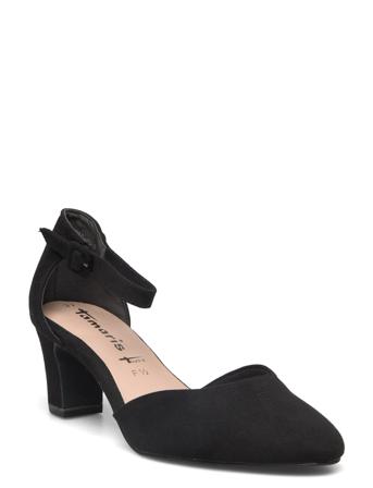 Woms Slip-On Shoes Heels Pumps Classic Svart Tamaris