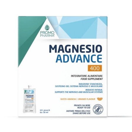 Promopharma Magnesio Advance 400 20 Pouch da 30ml