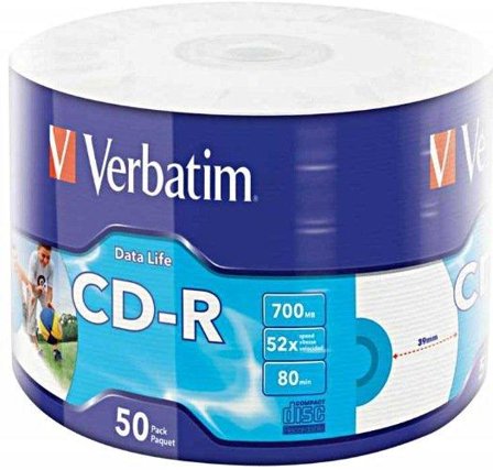 Verbatim DataLife - CD-R x 50 - 700 MB - lagringsmedier