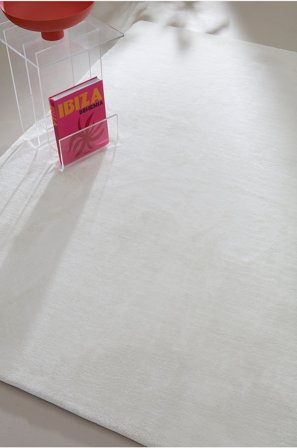 Jotex - Luggteppe Polyester/Polyester Hvit CORAL - Kjøp Lugg- & ryetepper hos Jotex