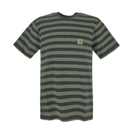 Carhartt Wip T-Shirts , Groen , Heren , Maat: XL