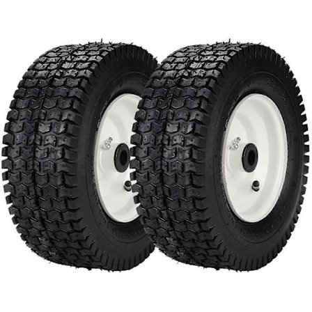 13x5.00-6 Traktor Dæk med Fælg 4pr Pneumatisk med Slange Passer til Plæneklipper