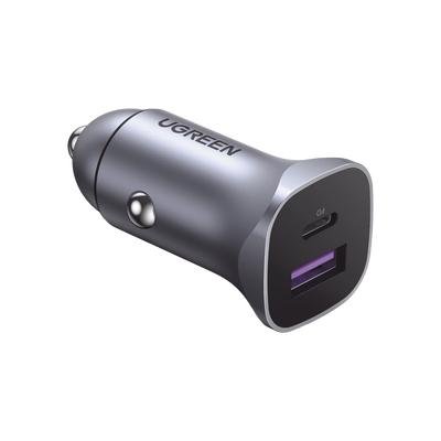 Ugreen A+C Dual-Port Car Charger PD30W+SCP22.5W