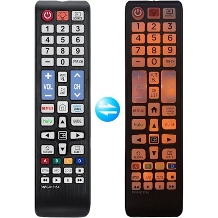2025 Senaste Modell BN59-01315A Universell Bakgrundsbelyst Fjärrkontroll för Samsung TV Fjärrkontroll Ersättning Alla Samsung Smart TV, LED, LCD, HDTV