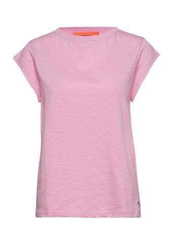 Cc Heart Basic T-Shirt T-shirts & Tops Short-sleeved Rosa Coster Copenhagen*Betinget Tilbud
