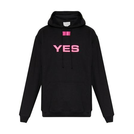 Vtmnts Printed hoodie Sort, Herre, Størrelse: XS