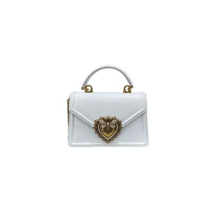 Dolce & Gabbana Pre-owned Pre-owned Læder hndtasker Hvid, Dame Vintage Tasker, Størrelse: ONE Size